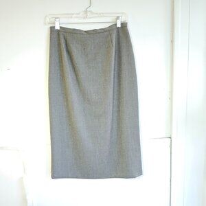 Women's Sag Harbor Heather Grey size 10 Petite Skirt